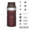 Термокружка Stanley Classic Trigger Action One Hand 2.0, 0,25 л, бордовая